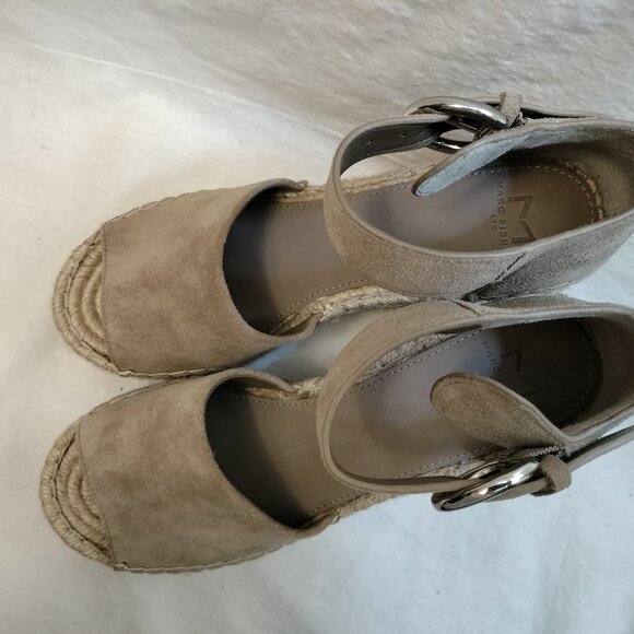 Marc Fisher Alida Espadrille Platform Wedge Sandal NWOT - Picture 4 of 9